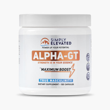 Simply Elevated Alpha GT Natural Test booster Supplement